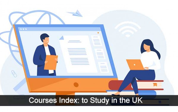 Courses Index to Study in the UK