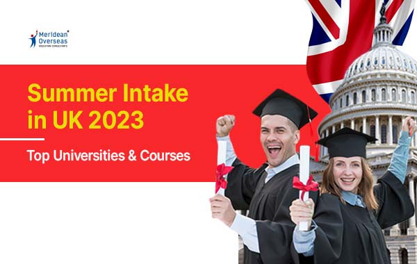 Summer intake in uk