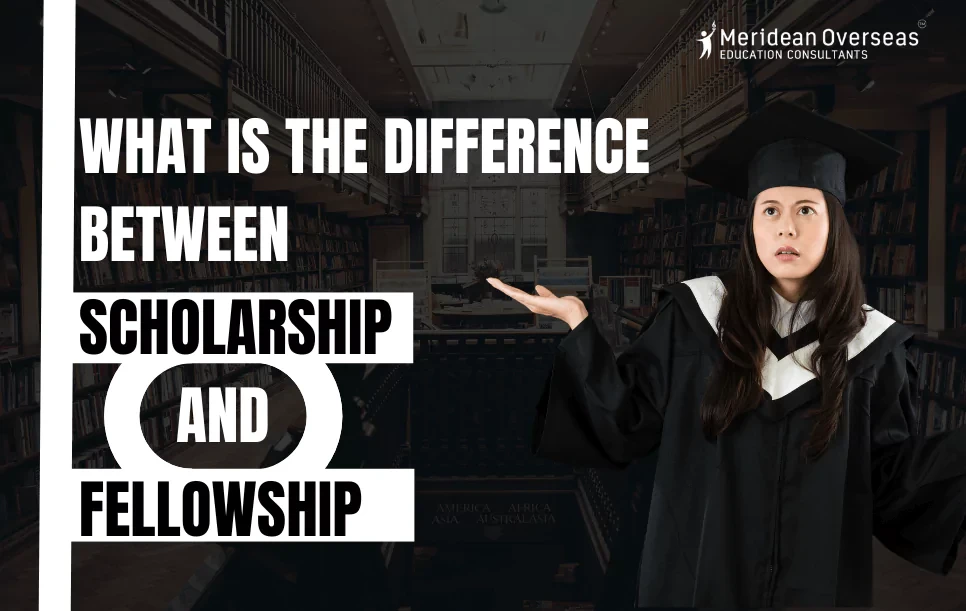 difference between scholarship and fellowship