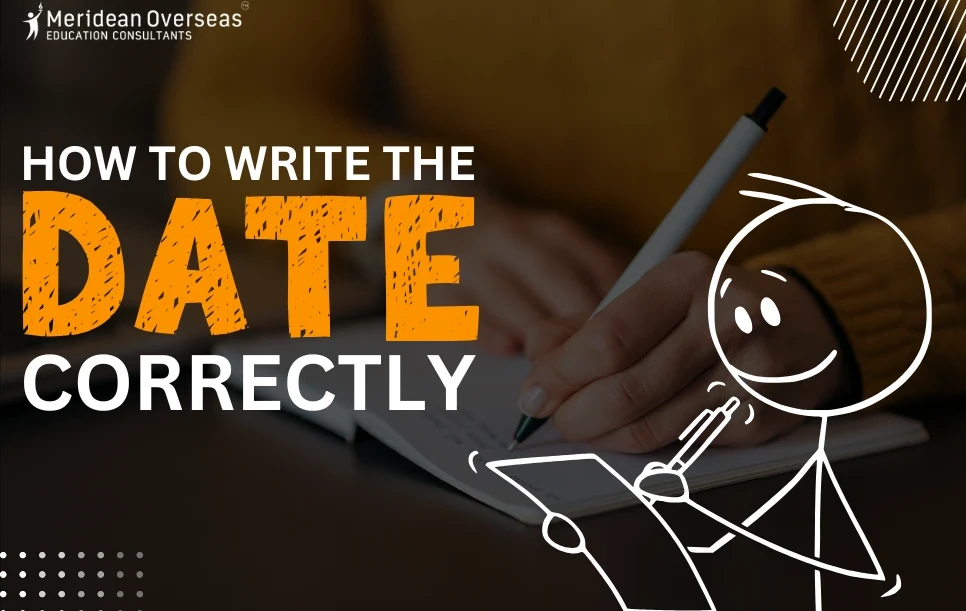 How to write the date correctly