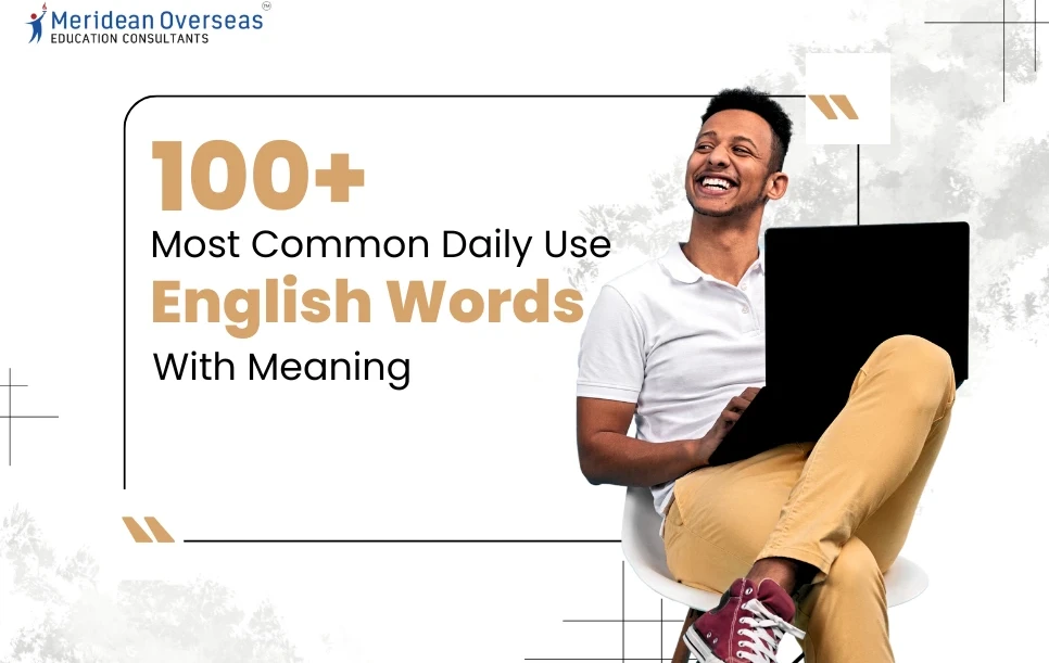 Most Common Daily Use English Words With Meaning